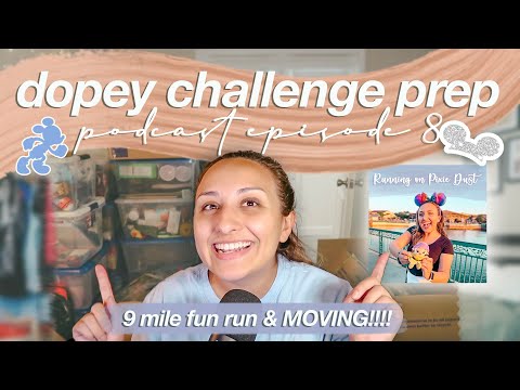 RUNDISNEY DOPEY CHALLENGE PREP EPISODE 8 | Running on Pixie Dust Podcast