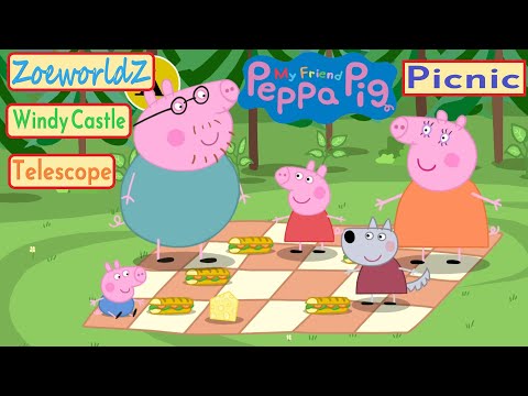 My Friend Peppa Pig - Picnic With Peppa Pig's Family & Windy Castle Telescope - 7