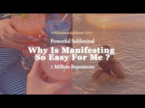 [Powerful] EASY, EFFORTLESS AND FAST MANIFESTATION - AskFirmations Subliminal - AskFirmations Series