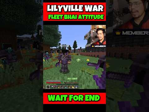 War begins in lilyville 😈 GAMERFLEET attitude #anshubisht #gamerfleet #shortsfeed #lilyville #ron9ie