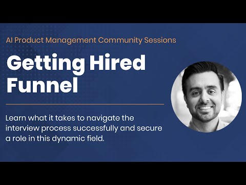 Getting Hired Funnel - AI Product Management Cohort