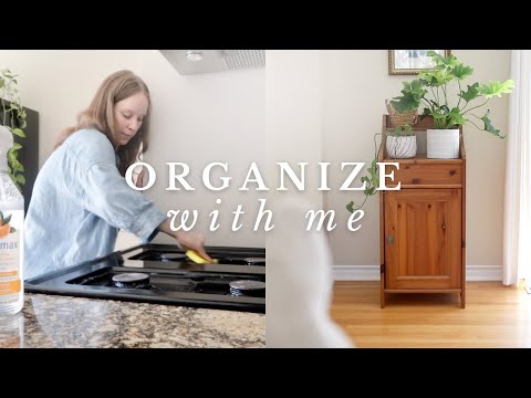 CLEAN & ORGANIZE WITH ME | Tidying Messy Spots Around The House