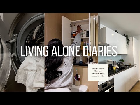 Living Alone Diaries: Clean, Reset & Organise With Me