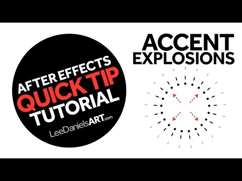 After Effects Tutorial | QUICK TIP | Accent Explosions