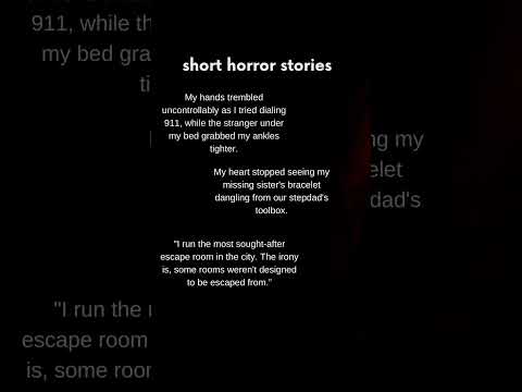 The IRONY 😁#horrorstories #horror #shortstory