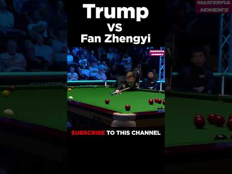 Judd Trump vs Fan Zhengyi - English Open Snooker 2024 - Last 16 Part 3 #shorts #snooker #cuesports