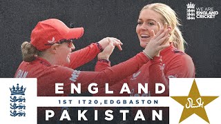 Sarah Glenn Stars with 4-12 | Highlights - England v Pakistan | 1st Women’s Vitality IT20 2024