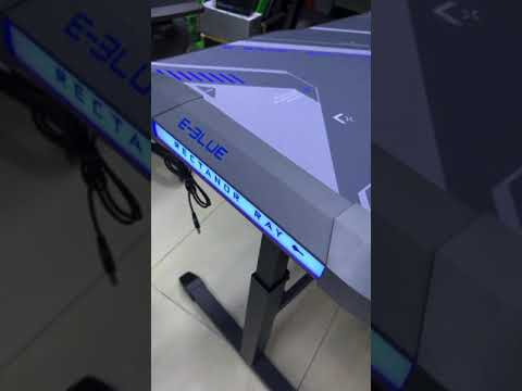 E BLUE RGB GAMING TABLE