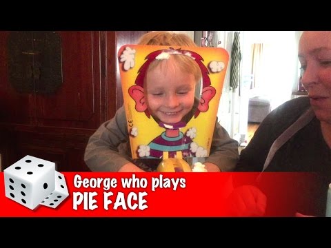 George, 5, plays Pie Face! | George Who Plays