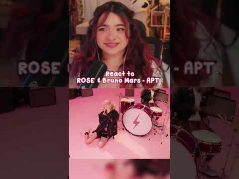 Reacting to Rose & Bruno - APT #reaction #kpop