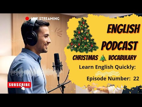 Christmas 🎄 Holidays Vocabulary || Learn English Quickly || #podcast