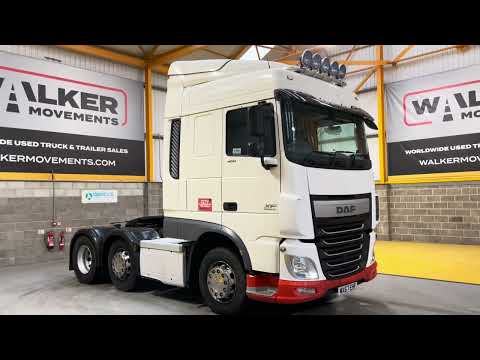 New In Stocklist For Sale: DAF XF106 FTG SPACE CAB *EURO 6* 6X2 TRACTOR UNIT – 2017 – MX67 EHF