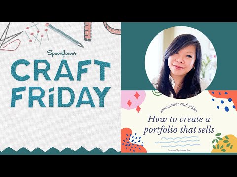 How to Create an Artist Portfolio That Sells  with Mable Tan | Spoonflower