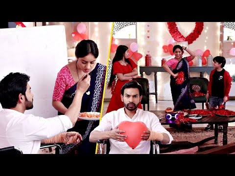 Mangal Lakshmi Today Episode | Mangal Aur Adi Ne Baccho Ke Saath Valentine's Day Celebrate Kiya