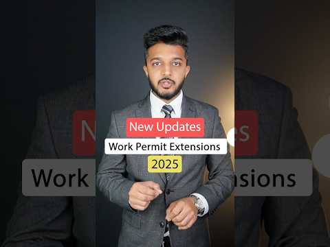 Work Permit Extension 2025 Public Policy extended #workpermit #canadaworkpermit