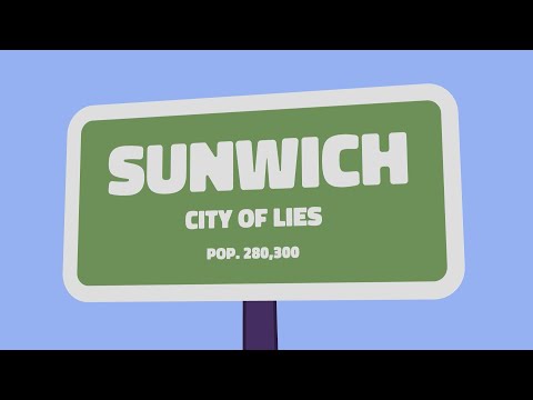 Sunwich - City of Lies (Official Lyric Video)