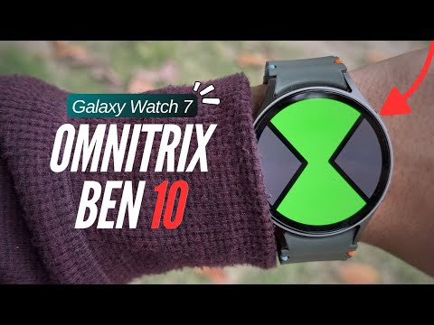 UNLOCKING the Omnitrix on my Galaxy Watch 7 🔥