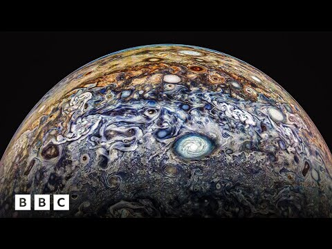 See Nasa's spectacular new images of Jupiter | BBC Global