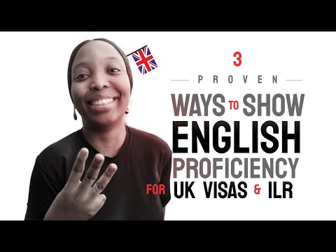 How to show proof of English language proficiency for UK visas and ILR