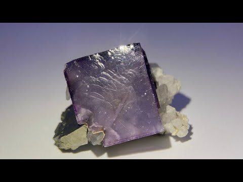 Phantom Fluorite with Quartz & Arsenopyrite, Rocks & Minerals from China