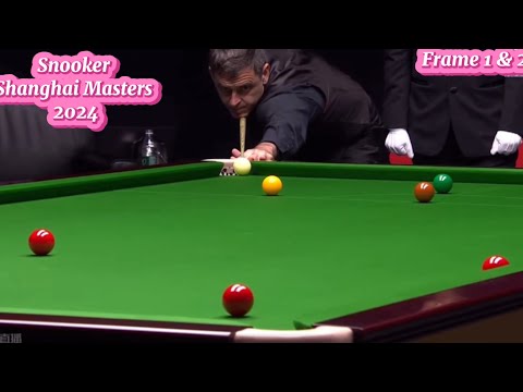 Snooker Shanghai Masters Ronnie O’Sullivan Vs Ding Junhui ( frame 1 & 2).