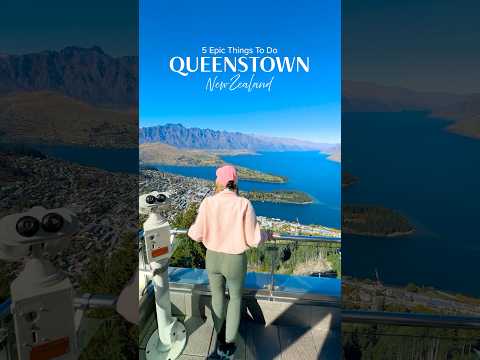 4 EPIC Things To Do in Queenstown NZ 🙌 #newzealand #queenstown #travelnewzealand #nztravel