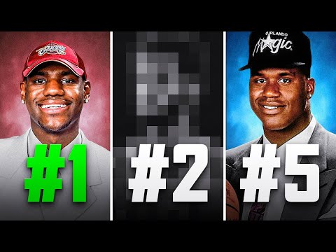 Top 10 #1 Draft Picks In NBA History