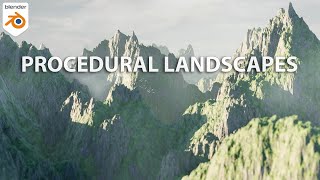 Procedural Landscapes in Blender with Adaptive subdivision