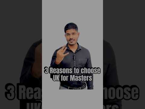 Here top 3 reasons to choose UK for your Master’s. Book your FREE counselling session