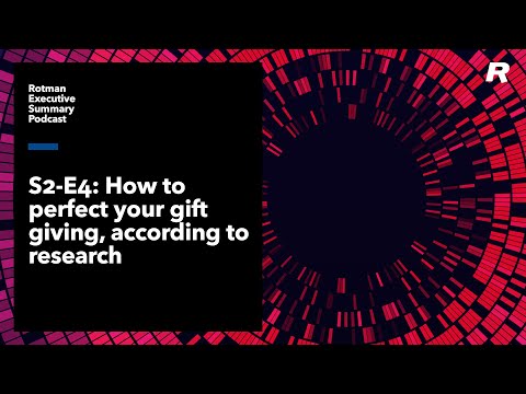 Give better gifts, according to research