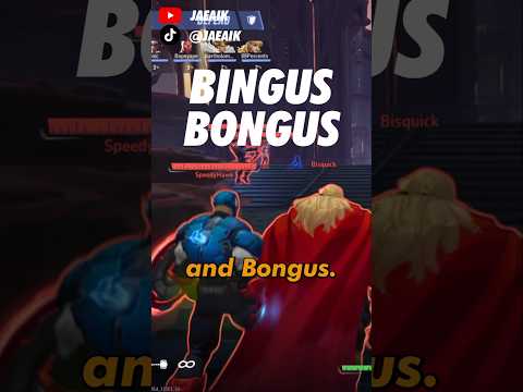 This Is Bingus and Bongus #JaeAIK #MarvelRivals #CaptainAmerica #Thor #Marvel