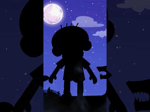 ZOMBIE Had A Little Monster #shorts #kidssong #zombieshorts