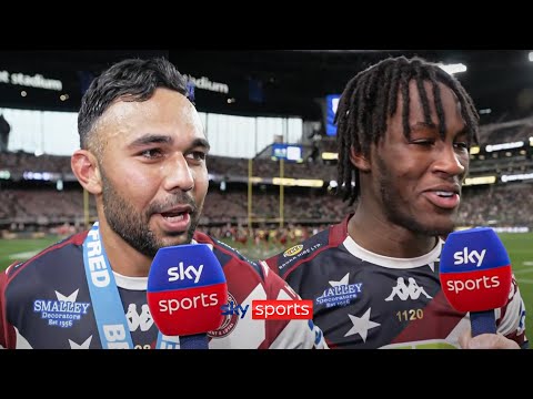 Bevan French and Junior Nsemba react to Wigan's EPIC Las Vegas win!