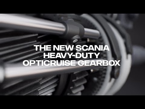 The new Scania Heavy Duty Opticruise Gearbox