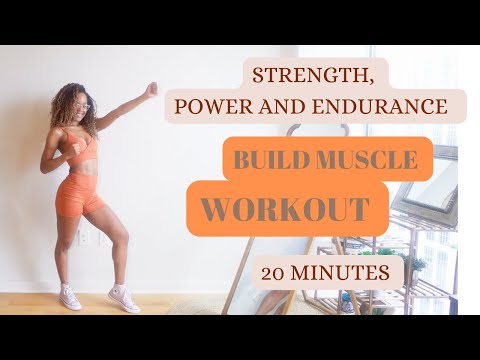 20 MINUTES TO BUILD THAT BODY- Strength train & cardio