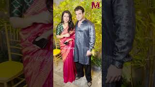 Karan patel With Wife At His Diwali party | #karanpatel #shorts