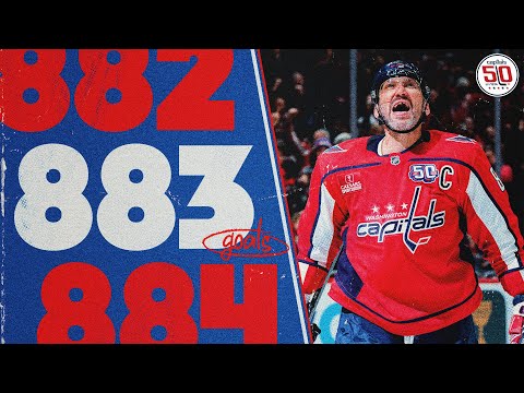 Alex Ovechkin's 883rd Career Goal