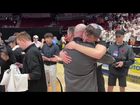 Madrid's Toryn Severson, dad Jeremy Severson celebrate first state title