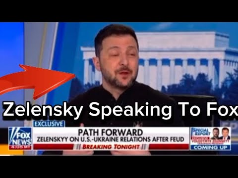 Zelenskyy ask if he regrets His behavior in the Oval Office