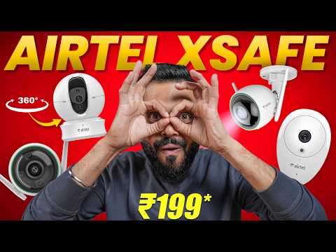 Airtel Xsafe Security Camera Quick Review ⚡️ Smart Security for Every Home!