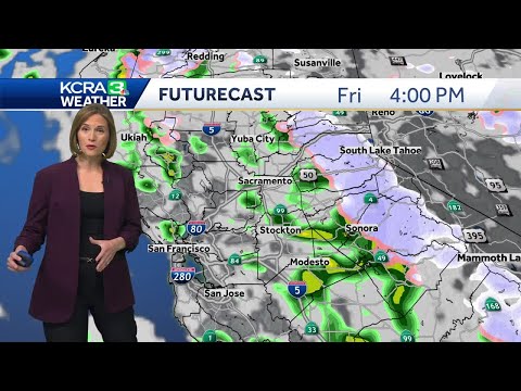 Northern California rain and snow forecast | March 14 update at 4 p.m.