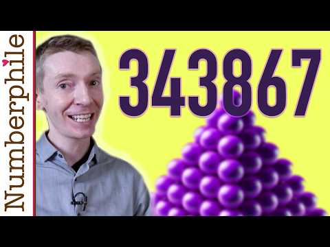 343867 and Tetrahedral Numbers - Numberphile