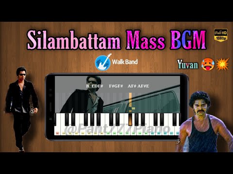 Silambattam Mass BGM in Piano | Silambarasan TR | Yuvan Shankar Raja