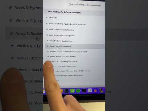 12-Week Data Engineering Roadmap for Software Developers!