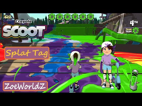 Crayola Scoot - Splat Tag  Water Fall - 2