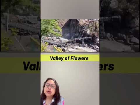 Bridge collapse connecting Valley of Flowers