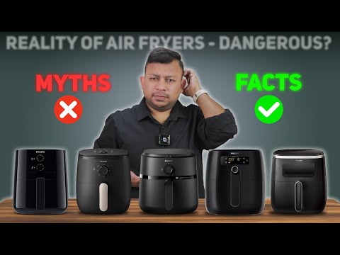 Top 5 Myths ❌️ About Air Fryers! Dangerous? Tasteless Food?