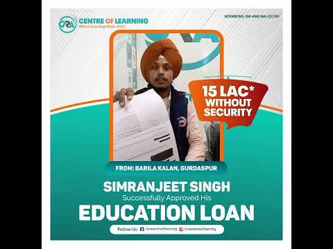 Congratulations Simranjeet Singh for getting the loan of amount 15lac