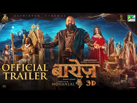 Barroz 3D - Guardian of Treasure (Hindi) | | A Virtual 3D Trailer | Mohanlal | Antony Perumbavoor