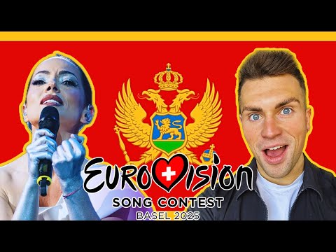 LET’S REACT TO MONTENEGRO’S ENTRY FOR EUROVISION 2025 | NINA ŽIŽIĆ - DOBRODOŠLI